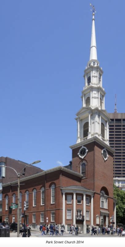 wartburg watch park street church|The Park Street Church Debacle: The Boston Globe Wasn’t the .